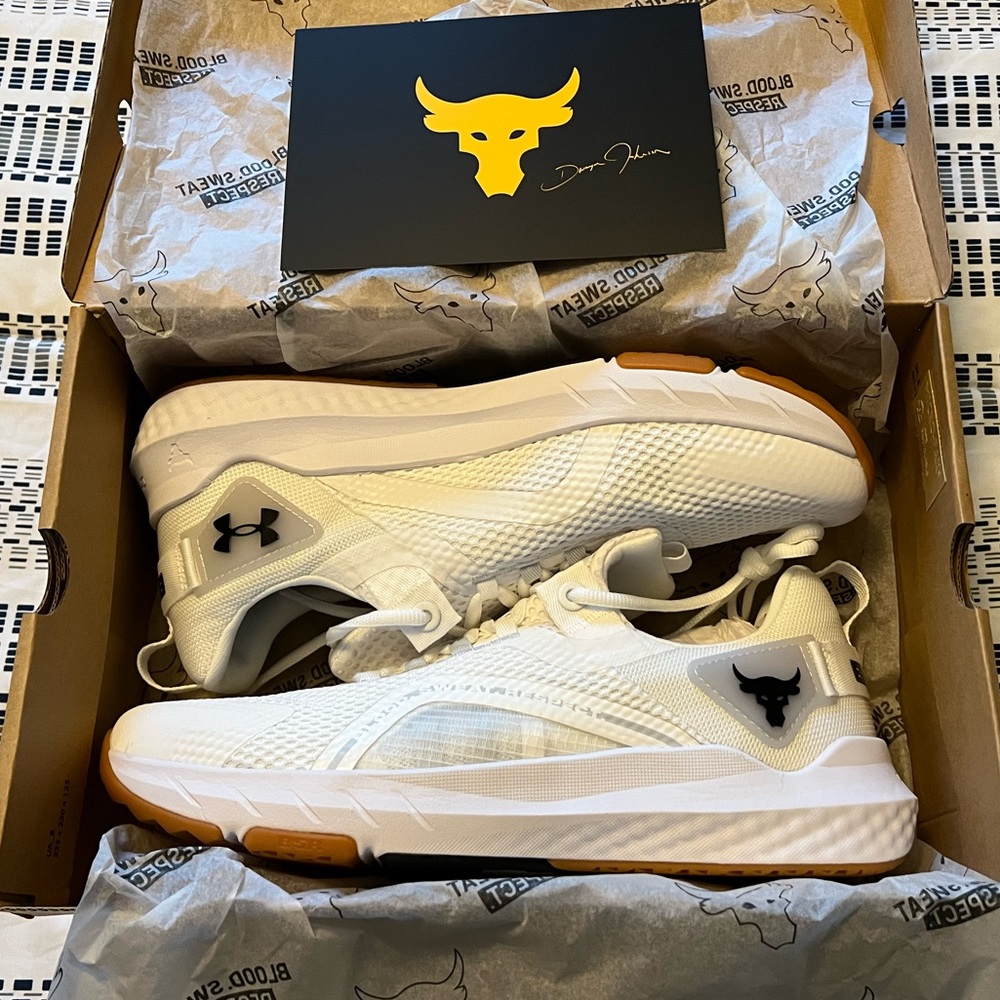 Under Armour Project Rock BSR 3 shoes, size 12